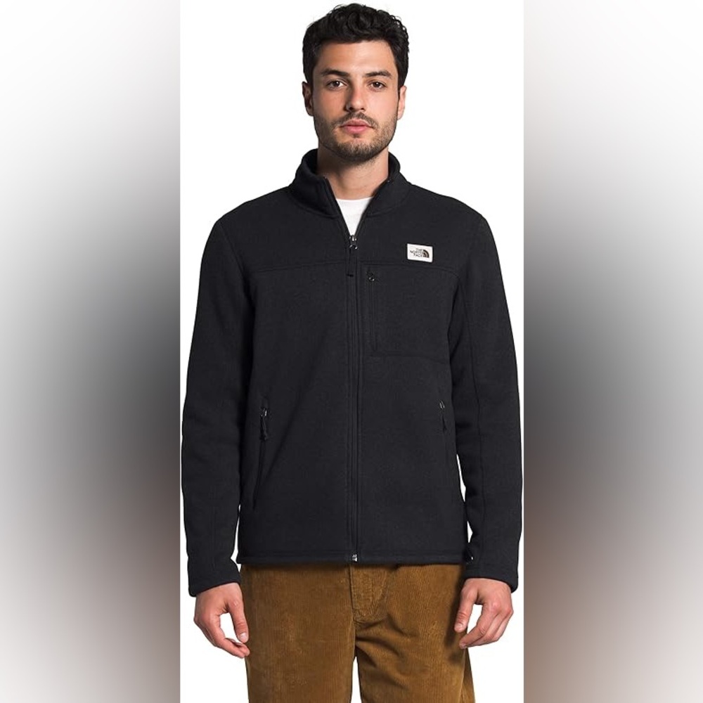 The North Face Men's Gordon Lyons Classic Full-Zip Fleece Jacket Black medium